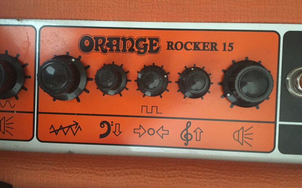 orange rocker 15 dirty channel eq controls