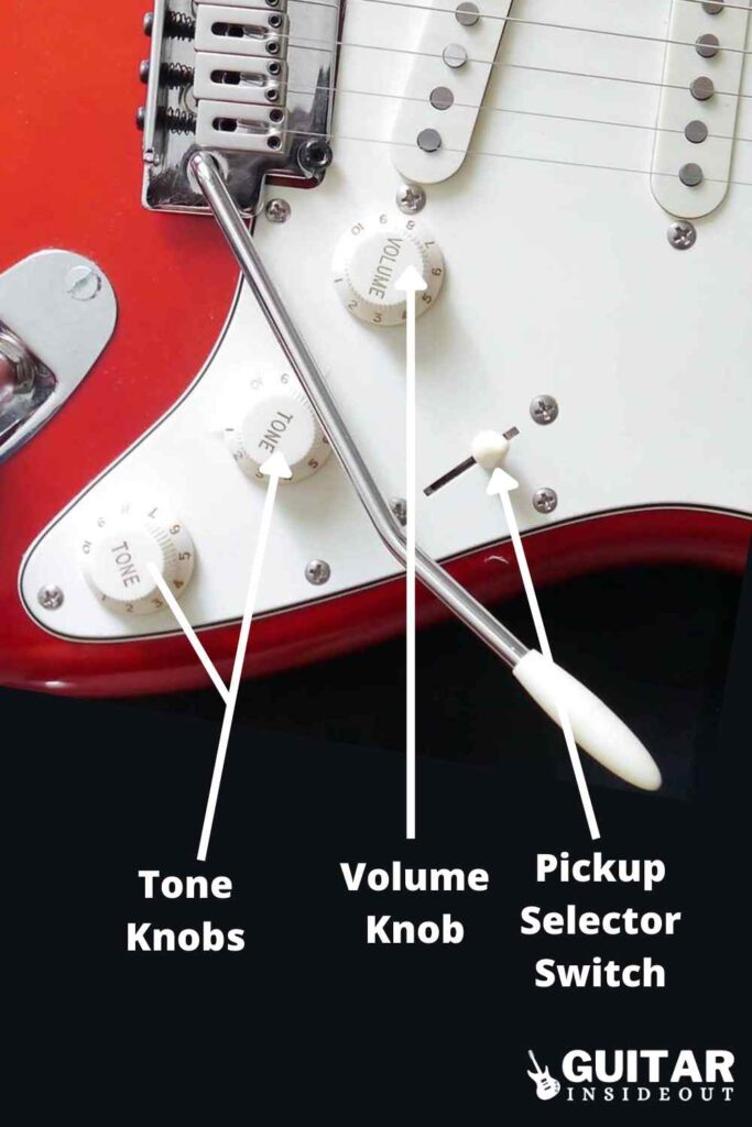 fender stratocaster guitar knobs