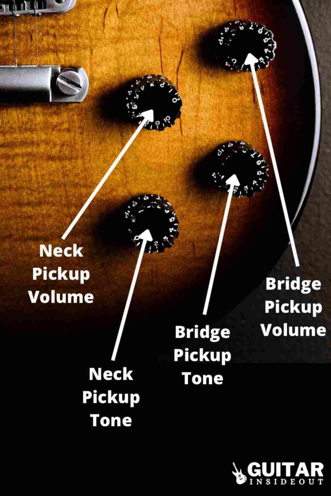 Gibson Les Paul guitar knobs