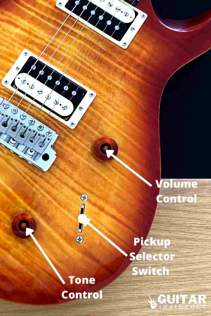 PRS guitar controls