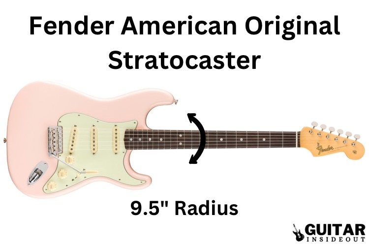 fender american original stratocaster neck radius