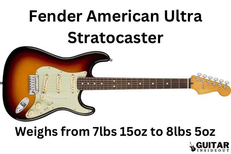 fender american ultra stratocaster weight