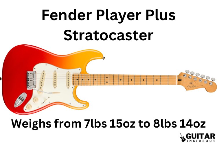 fender player plus stratocaster weight