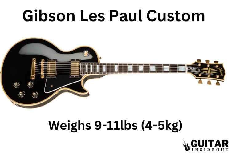 gibson les paul custom weight