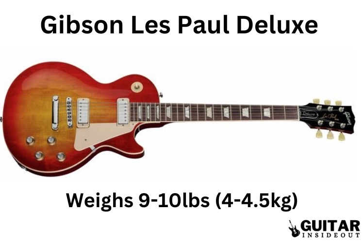 gibson les paul deluxe weight