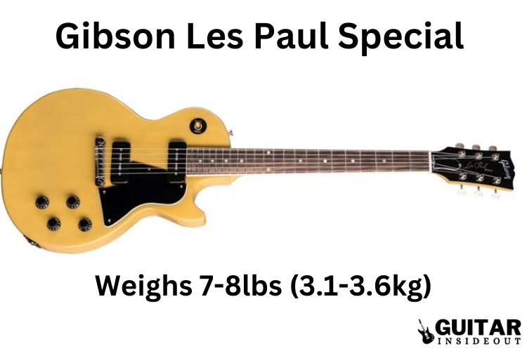 gibson les paul special weight