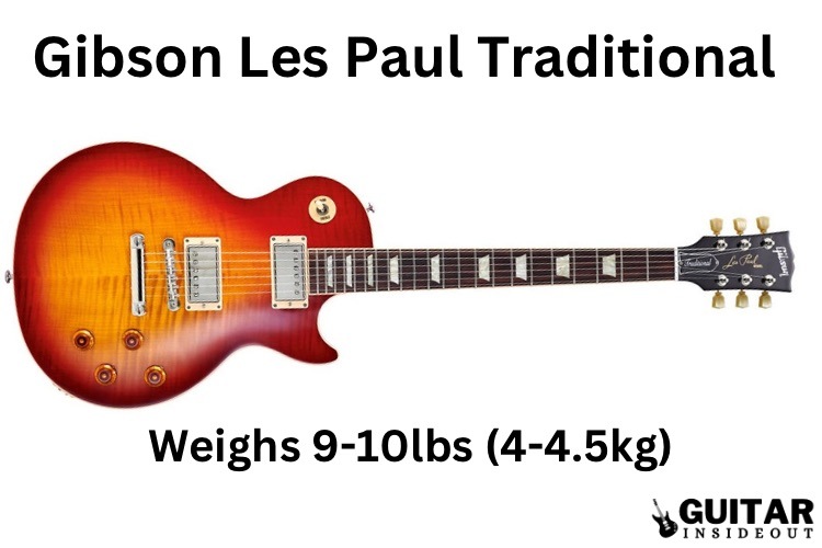 gibson les paul traditional weight