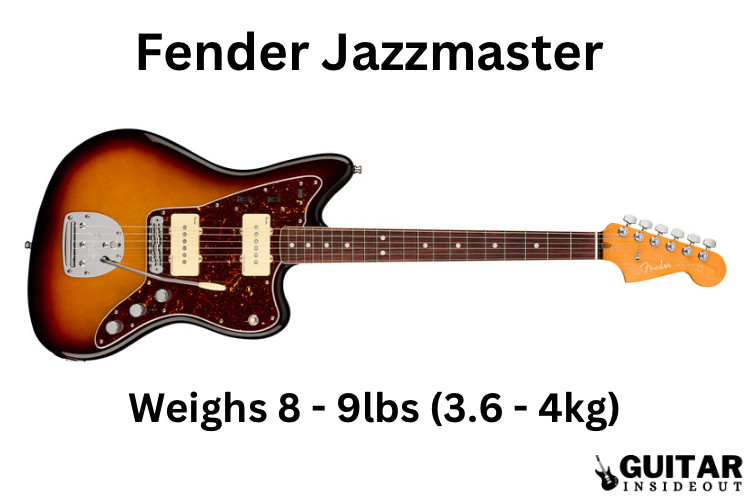 fender jazzmaster weight
