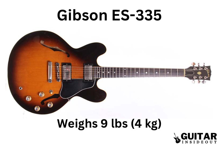 gibson es 335 weight