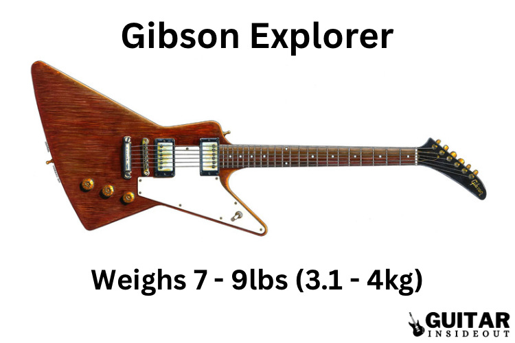gibson explorer weight