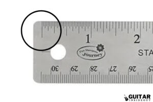 Inside Out Ruler Guitar Action Guide: How to Measure and Adjust Action - Guitar Inside Out