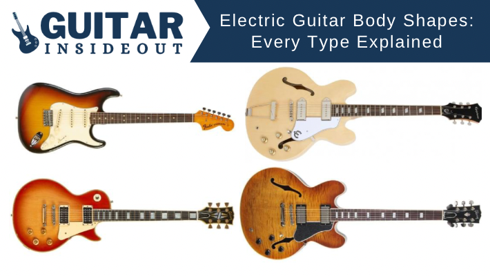 electric guitar body shapes