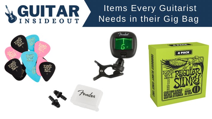 21 Items Every Guitarist Needs in their Gig Bag (with Free Checklist)