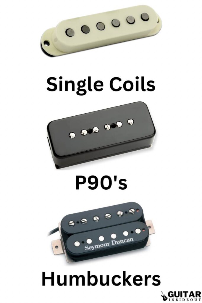 electric guitar pickup examples