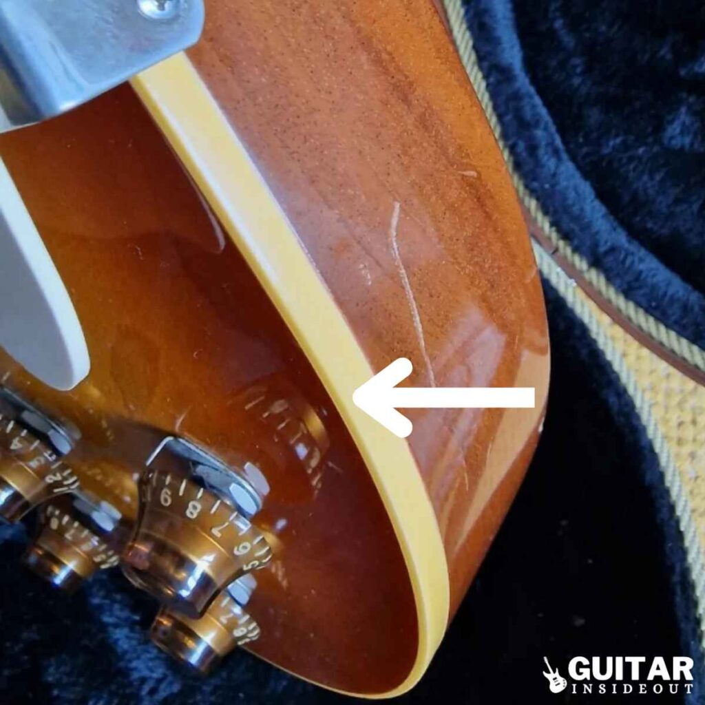 example of guitar binding