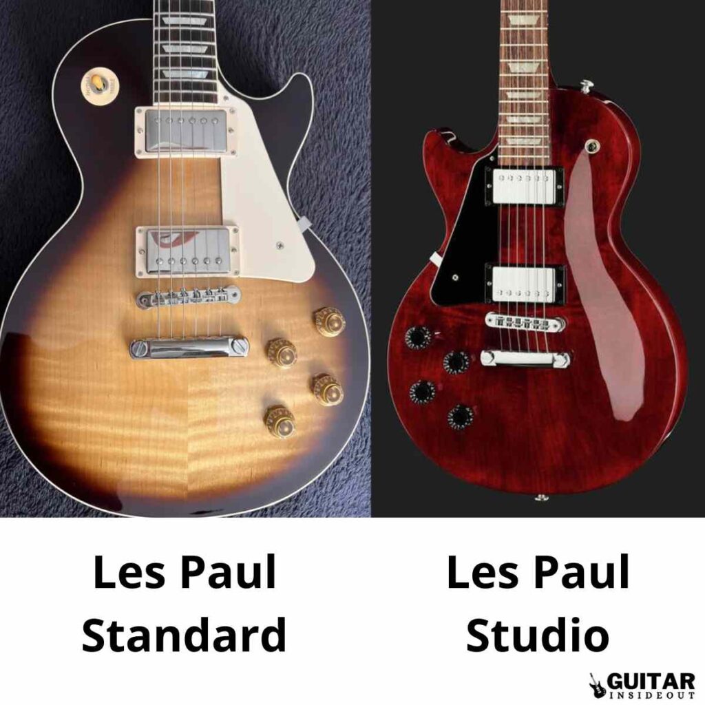 les paul standard vs les paul studio binding
