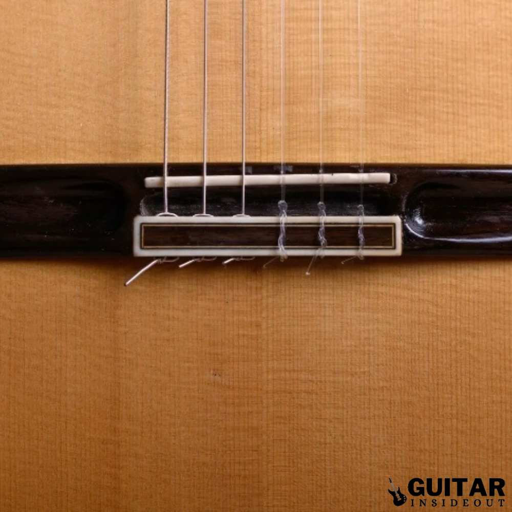 classical guitar bridge