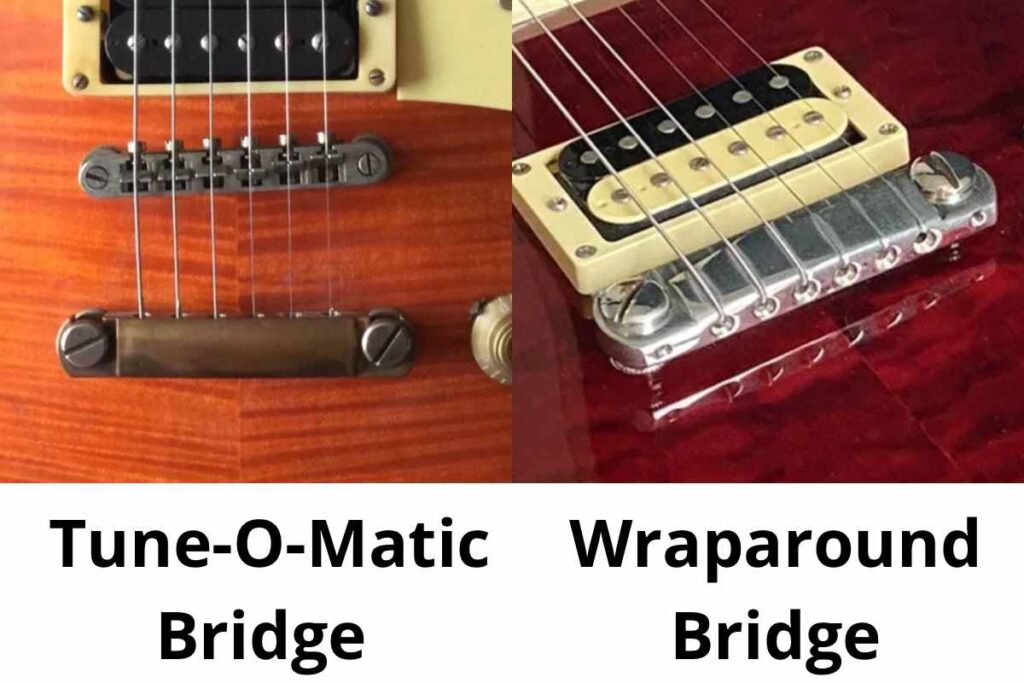 example tune-o-matic vs wraparound bridge