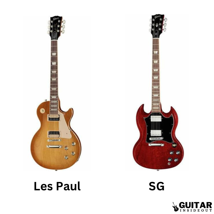 les paul and gibson sg