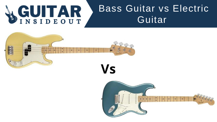 bass guitar vs electric guitar