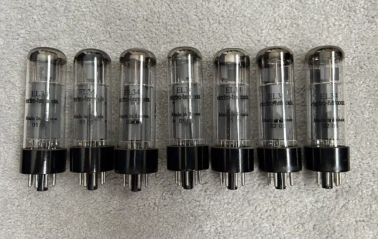 guitar tube amp vacuum tubes