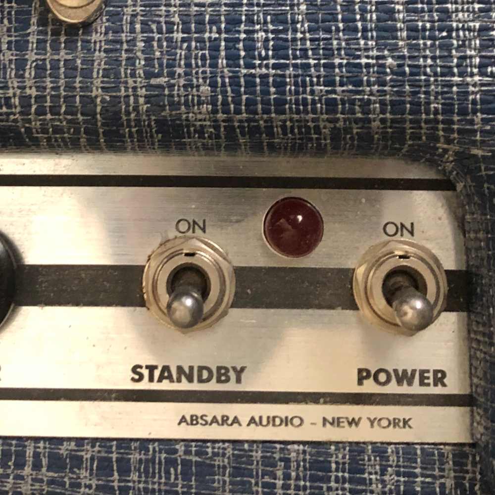 supro 1605R standby and on off switch
