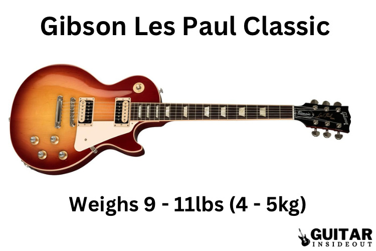 gibson les paul classic weight